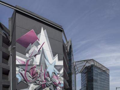 DEIM – corner to corner — Street art de DAIM à Bologna