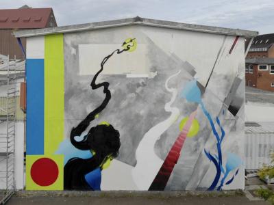 GROW V3, Überseestadt Bremen — Street art by Peter Stöcker in Bremen