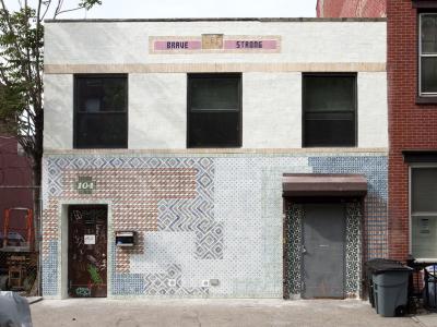 104 N. 7th — Street art by Faile in New York City