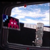 SPACE_02, Space Invader on the International Space Station — Street art by Invader in Kourou