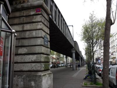 PA_597, Space Invader on 93–109 Boulevard de Grenelle — Street art by Invader in Paris