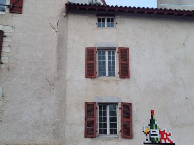BAB_27, Space Invader de la rue des Cordeliers — Street art de Invader à Bayonne