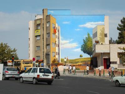 Freshness — Street art by Mehdi Ghadyanloo in Tehran