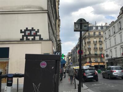 PA_1445, Space Invader de la rue Copreaux — Street art de Invader à Paris