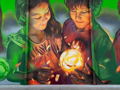 Energy — Street art by Erik Air in Agüimes