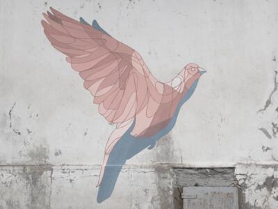 Los Paseos #6 — Street art de Taquen à Saint-Palais