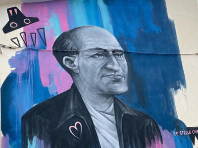 Filippo Angelitti — Street art by Fabio Guarino in Aielli