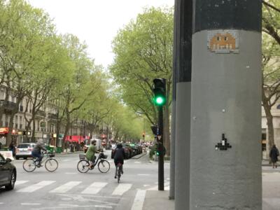 PA_14, Space Invader on Avenue Ledru-Rollin — Street art by Invader in Paris