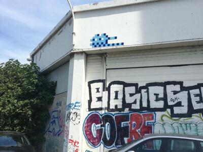 MARS_20, Space Invader on 28 Boulevard Ferdinand de Lesseps — Street art by Invader in Marseille