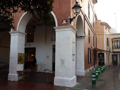 MEN_04, Space Invader on Carrer Hospital de Santa Magdalena — Street art by Invader in Ciutadella de Menorca