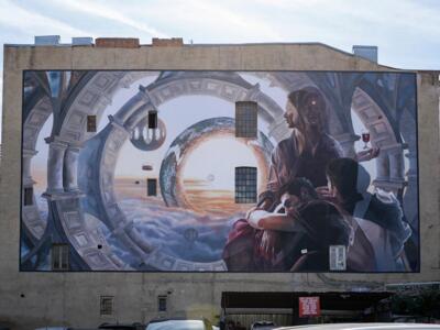 M3D3A — Street art de Vesod à Tbilisi