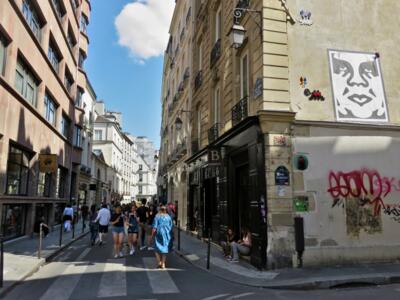 PA_294, Space Invader on Rue de Moussy — Street art by Invader in Paris