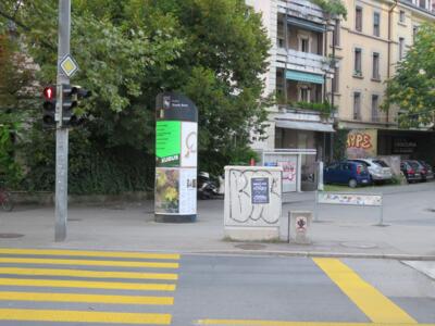 BRN_29, Space Invader de Dammweg — Street art de Invader à Bern