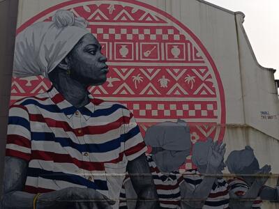 Batuko par Frederico Draw et Ergo Bandits — Street art de Frederico Draw, Ergo Bandits à Lisboa