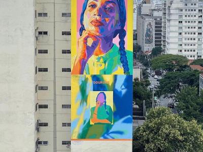 Façons de voir — Street art de Dourone à São Paulo