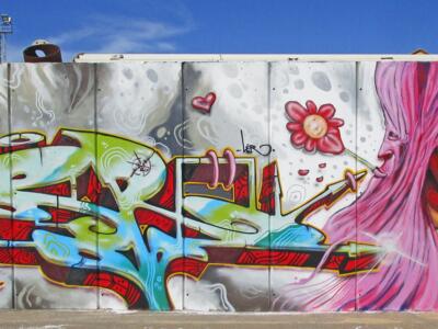 Sans titre (Ler Tos) — Street art de Ler Tos à La Bañeza