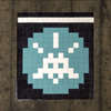 NY_207, Space Invader in the New York Subway — Street art by Invader in New York