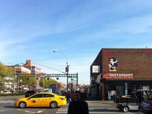 NY_130, Space Invader on 115 Delancey Street — Street art by Invader in New York