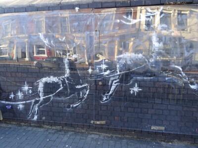 God Bless Birmingham, les rennes du Jewellery Quarter — Street art de Banksy à Birmingham