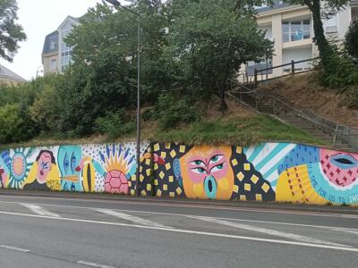 Power to the People by Kashink — Street art by Kashink in Le Mans