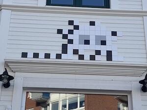 LAP_34, Space Invader in Boden — Street art by Invader in Boden