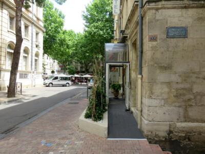 AVI_04, Space Invader on 15 Place de l'Horloge — Street art by Invader in Avignon
