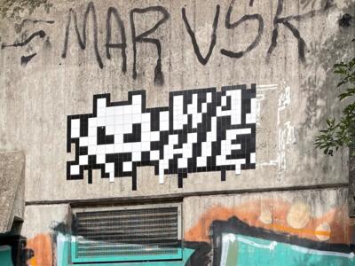 MUN_08, Space Invader de Garmischer Straße — Street art de Invader à München