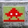 BGK_37, Space Invader de Trok Bowonrangsi — Street art de Invader à Bangkok