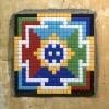 BT_01, Space Invader de Chagri Dorjeden path — Street art de Invader à Thimphu