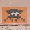 CAZ_21, Space Invader de la place de la Paix — Street art de Invader à Villefranche-sur-Mer