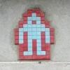 GNV_02, Space Invader on 8 Quai des Forces-Motrices — Street art by Invader in Genève