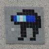GNV_05, Space Invader on Rue des Bains — Street art by Invader in Genève