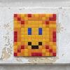 GRN_30, Space Invader de la rue du Lieutenant Chanaron — Street art de Invader à Grenoble