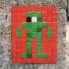 HK_18, Space Invader de Gloucester Road — Street art de Invader à Hong Kong