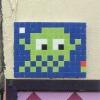 LA_05, Space Invader on North Fairfax Avenue — Street art by Invader in Los Angeles