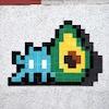 LA_202, Space Invader on Lilac Place — Street art by Invader in Los Angeles