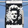 LA_209, Space Invader on 2577 West Olympic Boulevard — Street art by Invader in Los Angeles