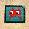 LA_31, Space Invader on Medical Plaza Driveway — Street art by Invader in Los Angeles