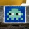 LJU_19, Space Invader on Masarykova cesta 22 — Street art by Invader in Ljubljana