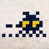 MEN_02, Space Invader on Maó-Ciutadella — Street art by Invader in Ciutadella de Menorca