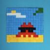MIA_32, Space Invader de Miami Beach Drive — Street art de Invader à Miami Beach