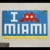 MIA_57, Space Invader d'Española Way — Street art de Invader à Miami Beach