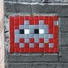 NY_10, Space Invader on Lafayette Street — Street art by Invader in New York