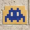 PA_126, Space Invader on the Eiffel Tower — Street art by Invader in Paris