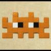 PA_140, Space Invader in the Egyptian Antiquities — Street art by Invader in Paris