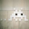 PA_166, Space Invader on Rue Petit — Street art by Invader in Paris