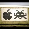 PA_393, Space Invader on Cour Seine — Street art by Invader in Paris