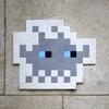 PA_93, Space Invader du port du Louvre — Street art de Invader à Paris