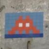 ROM_68, Space Invader de Viale del Policlinico — Street art de Invader à Roma