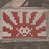TK_131, Space Invader de Sarugakuchō — Street art de Invader à Tokyo